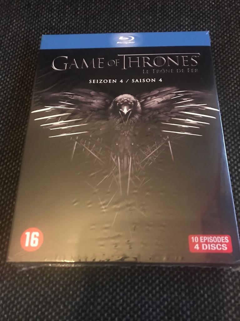 Sealed Blu-ray Game Of Thrones Seizoen 4, Enlèvement, Neuf, dans son emballage, TV & Séries télévisées, Coffret