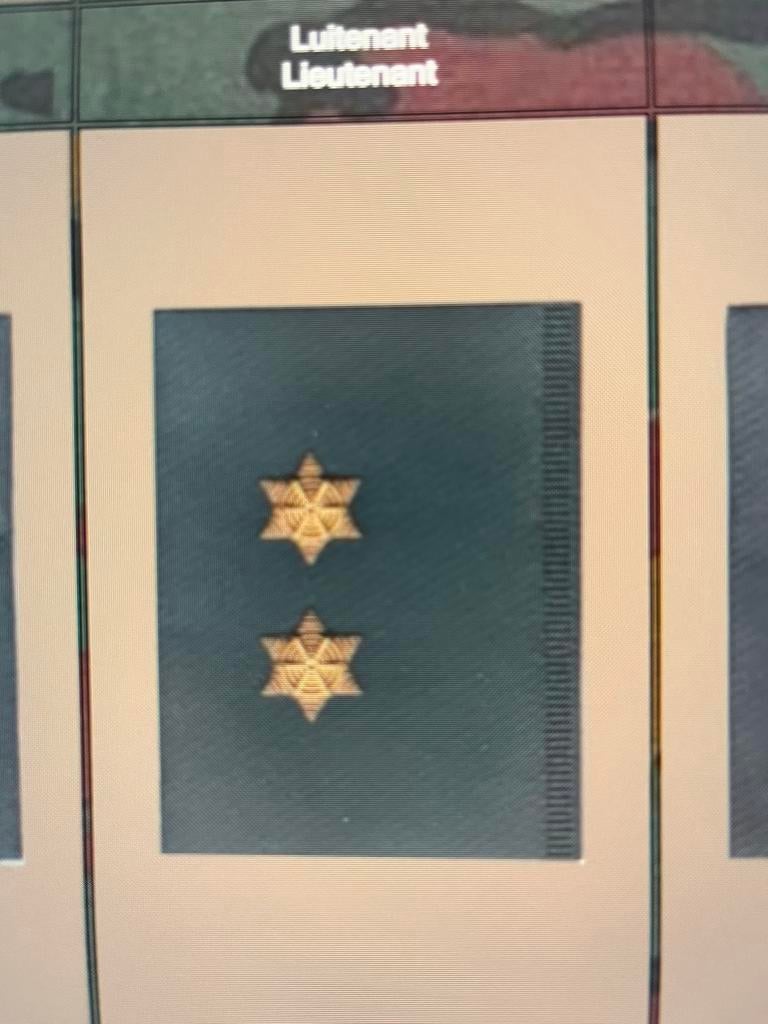 Recherche grades armée belge, Collections, Objets militaires | Général, Enlèvement ou Envoi