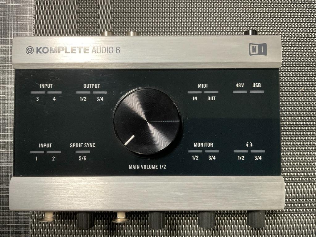NATIVE KOMPLETE AUDIO 6  INTERFACE, Enlèvement ou Envoi, Utilisé