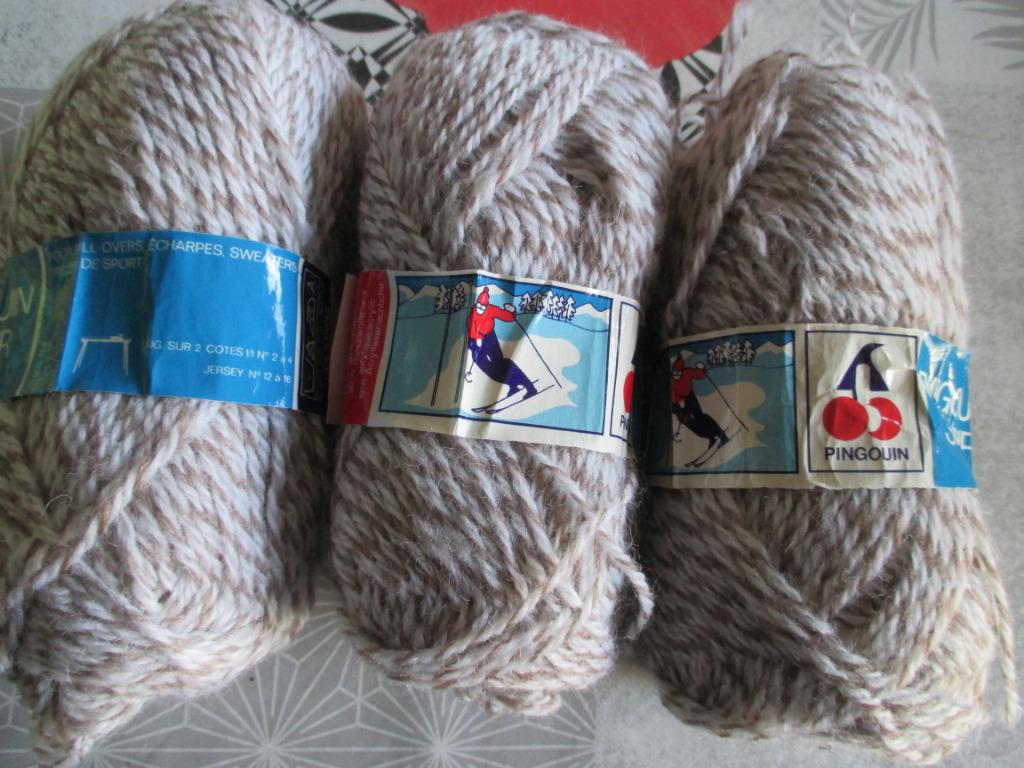 wol pinguin bruin 50 gram, Hobby en Vrije tijd, Ophalen of Verzenden, Nieuw, Breien of Haken, Naald