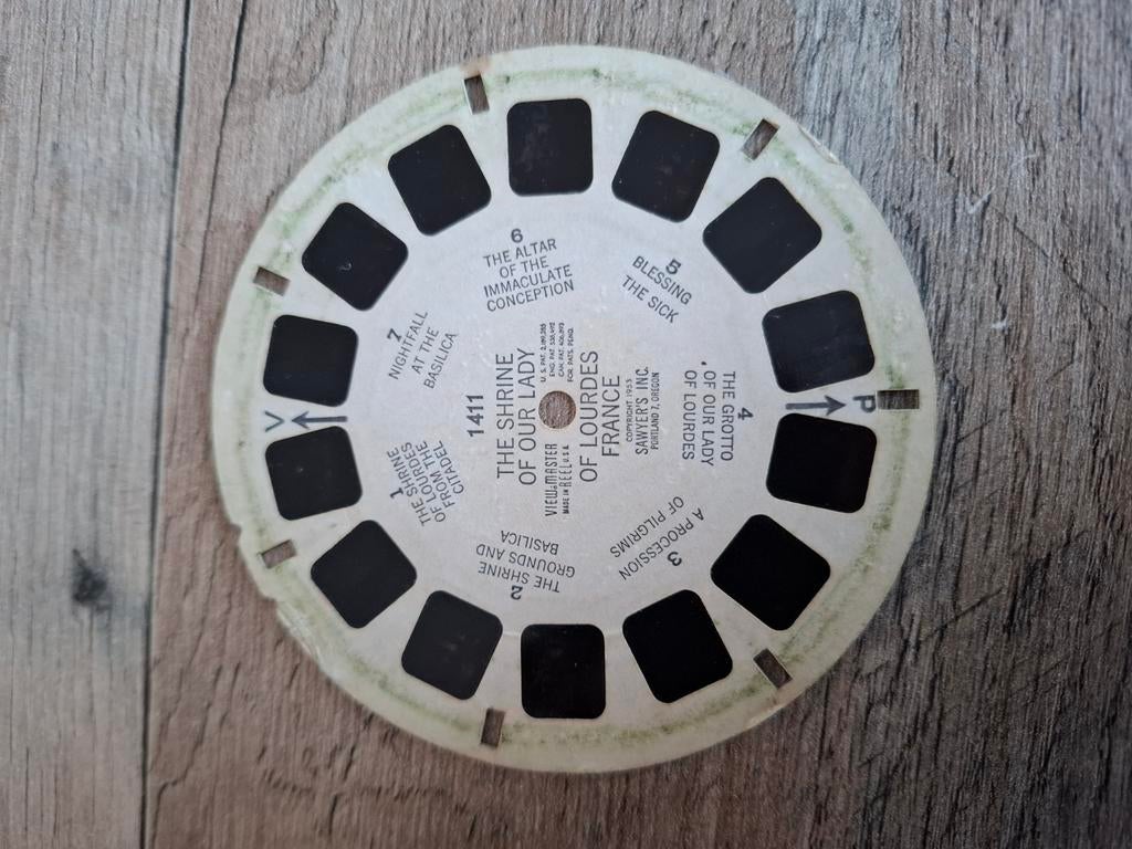 Viewmaster : the shrine of our lady of lourdes 1411, Verzenden, Zo goed als nieuw