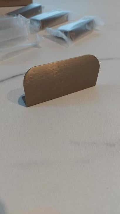 Handgrepen kast of lade 6 stuks mat goud, Ophalen of Verzenden, Nieuw