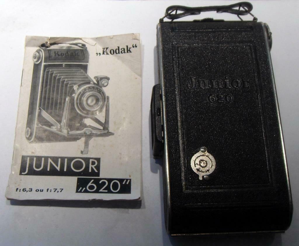 Appareil photo pliable Kodak Junior 620 144, 10,5 cm, 1933-9, Enlèvement, Utilisé, Compact, Kodak