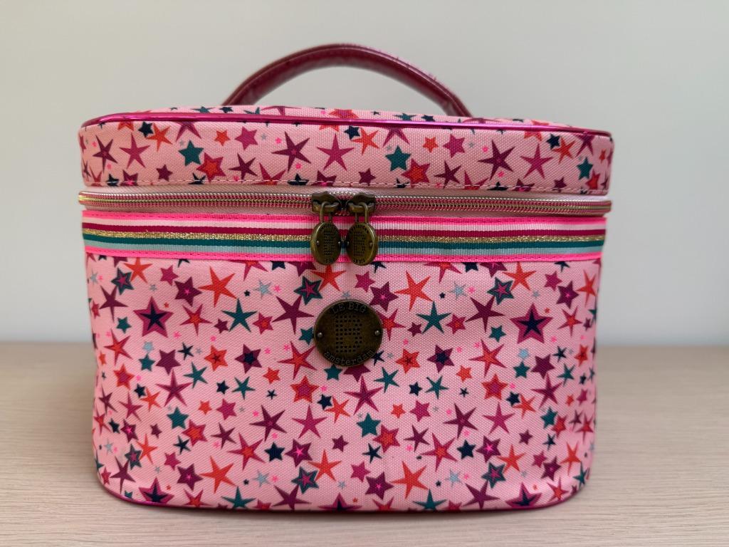 Toilettas/Make-up tas (Le Big), Handtassen en Accessoires, Toilettassen, Ophalen of Verzenden, Gebruikt, Roze, Jongen of Meisje
