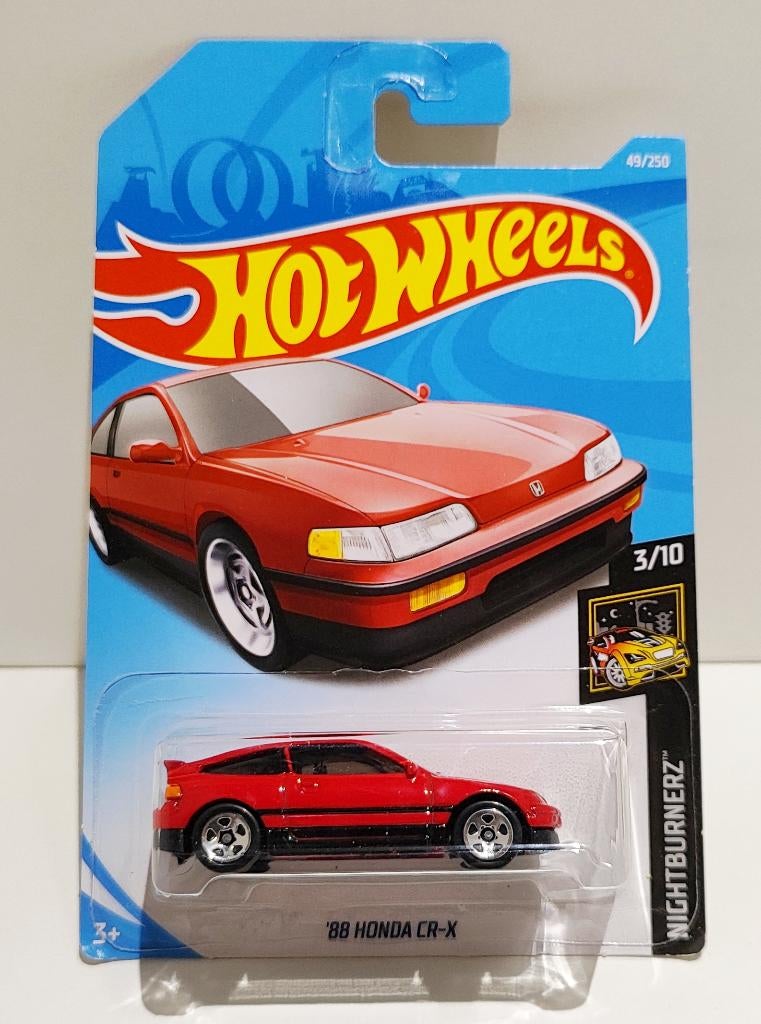 Hot Wheels '88 Honda CR-X Rood Zeldzaam! (2017), Enlèvement ou Envoi