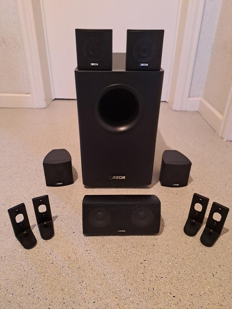 Canton Movie 65 CX
Subwoofer en speakers, Audio, Tv en Foto, 70 watt of meer, Zo goed als nieuw, 5.1-systeem, Ophalen