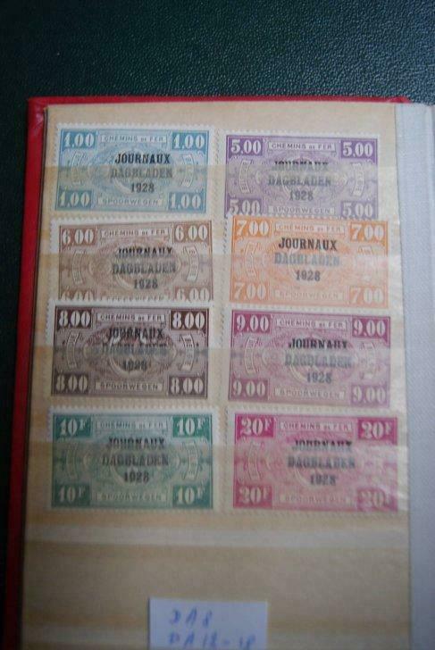 postzegels België dagbladzegels, Ophalen of Verzenden