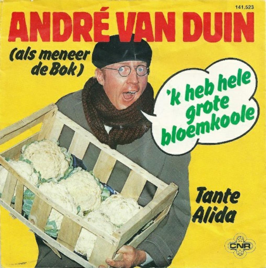 André Van Duin - 'K Heb Hele Grote Bloemkoole, 7 inch, Single, Ophalen of Verzenden, Zo goed als nieuw