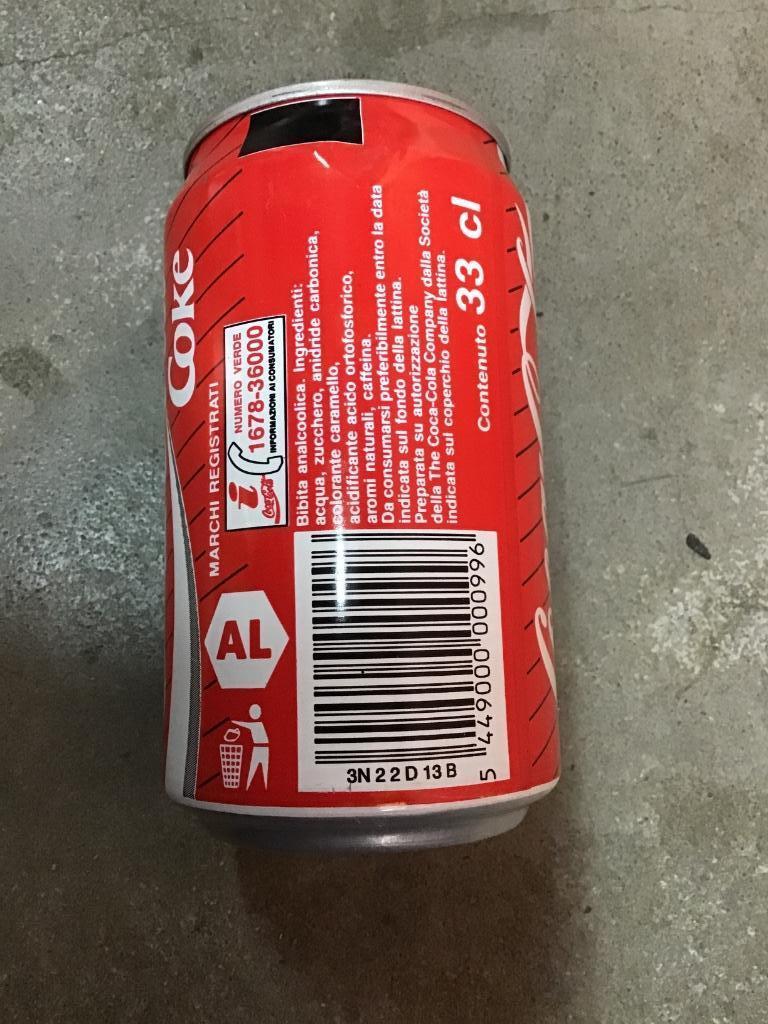 Coca-Cola blikje Wereldtentoonstelling sevilla, Verzenden, Gebruikt, Verpakking