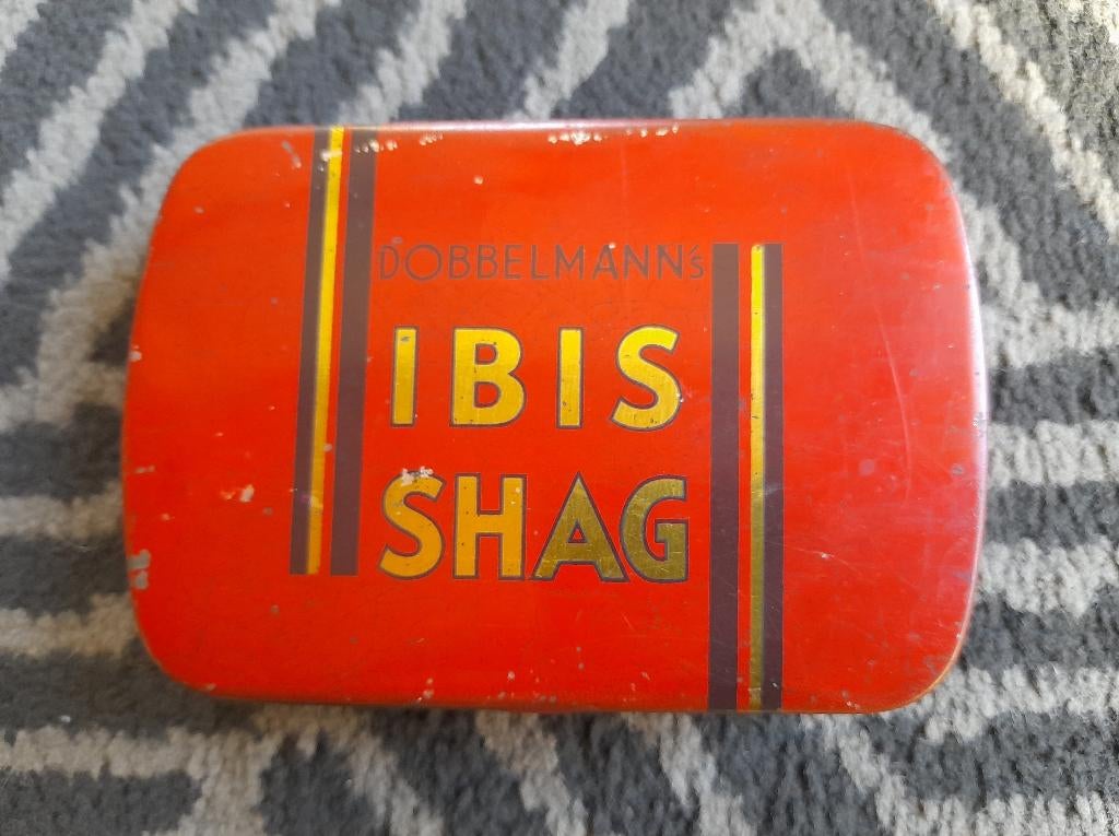 Tabaksdoos IBIS, Verzenden, Gebruikt