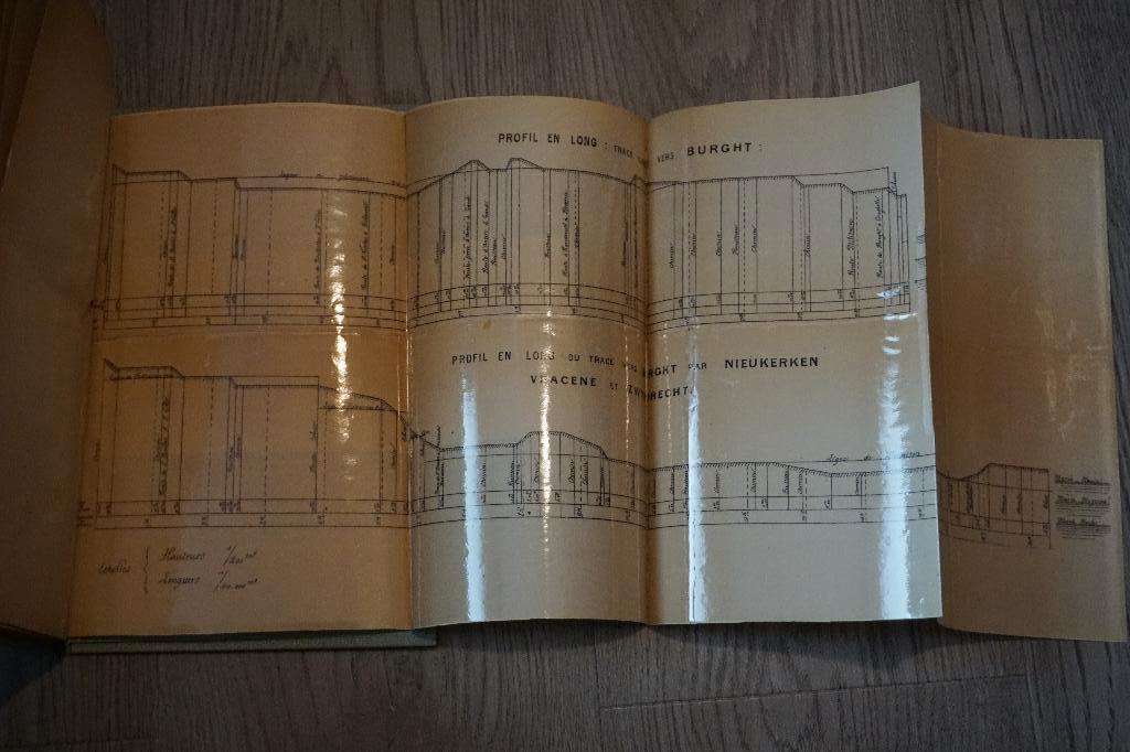 boek canal d'anvers a saint nicolas 1892, Ophalen of Verzenden