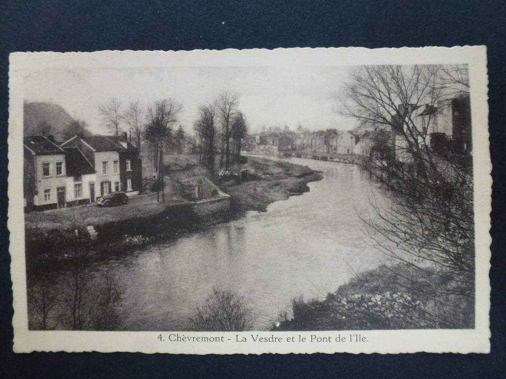 Chèvremont - La Vesdre et le Pont de l'ile, Enlèvement ou Envoi, Affranchie, Liège