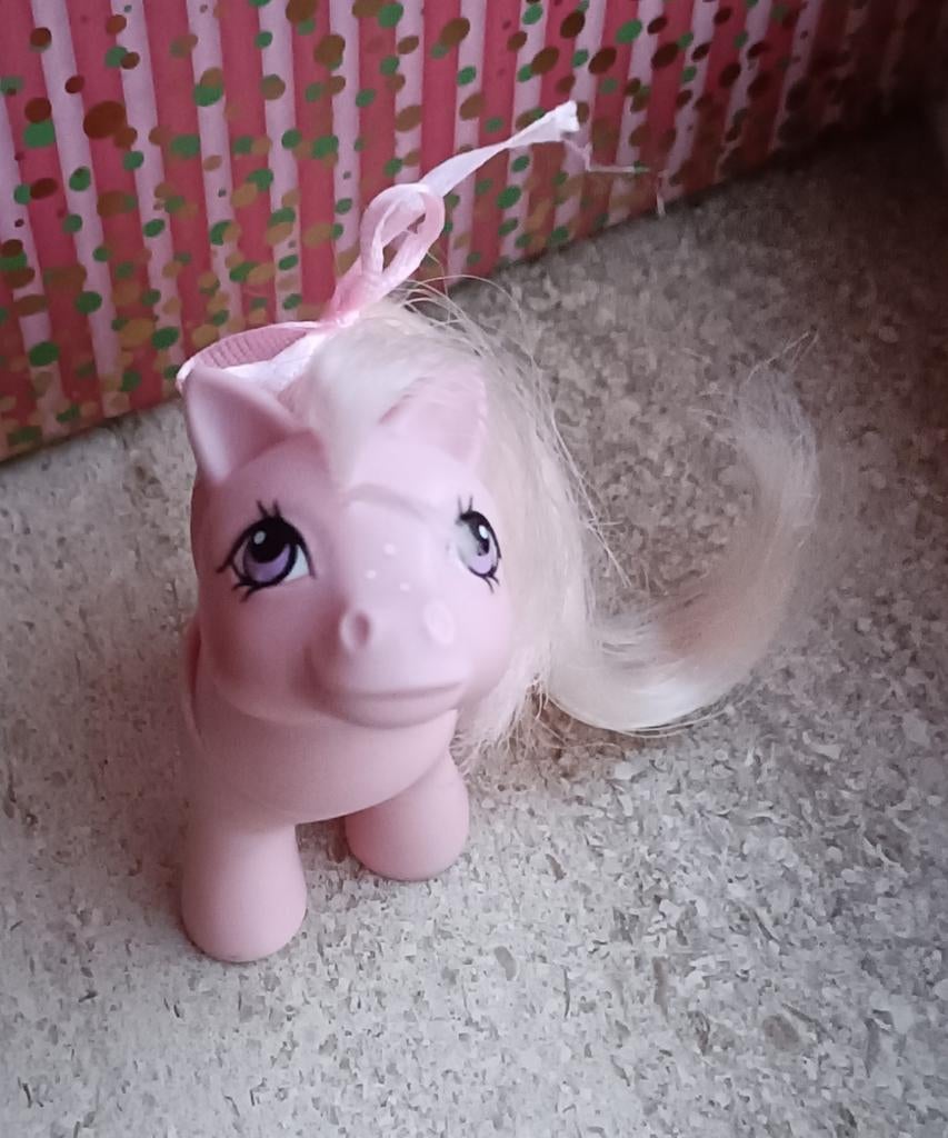 My Little Pony G1 vintage baby Cotton Candy, Kinderen en Baby's, Speelgoed | My Little Pony, Ophalen of Verzenden, Gebruikt