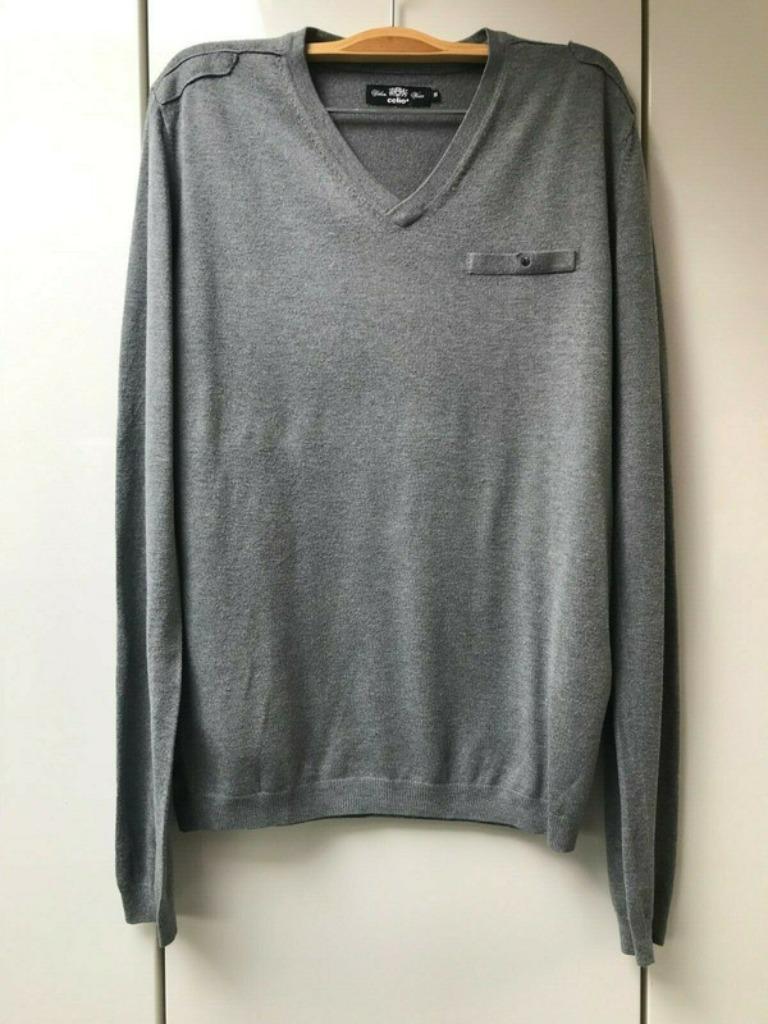 Pull gris Celio - Taille S *, Enlèvement ou Envoi, Comme neuf, Taille 46 (S) ou plus petite, Gris