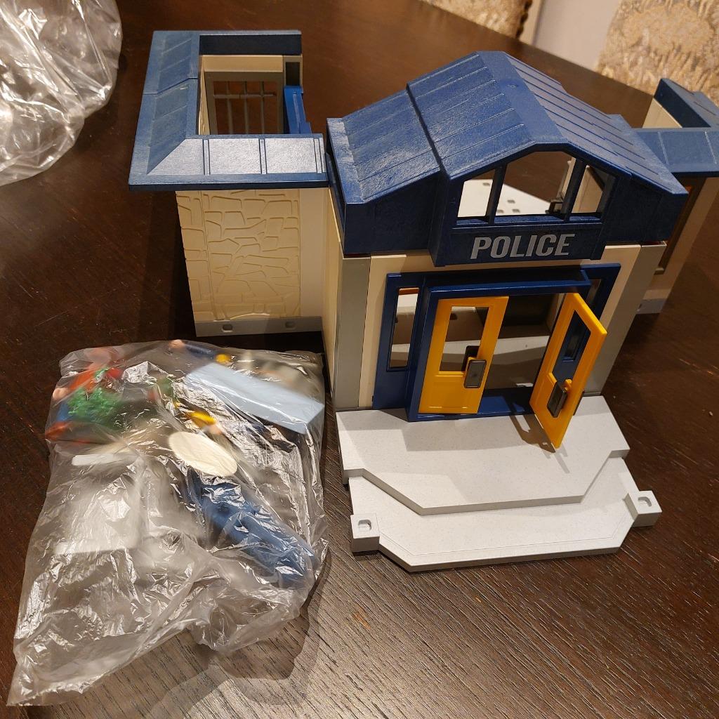 playmobil politie+boeven ZGAN/NIEUW, Ophalen of Verzenden, Zo goed als nieuw, Complete set
