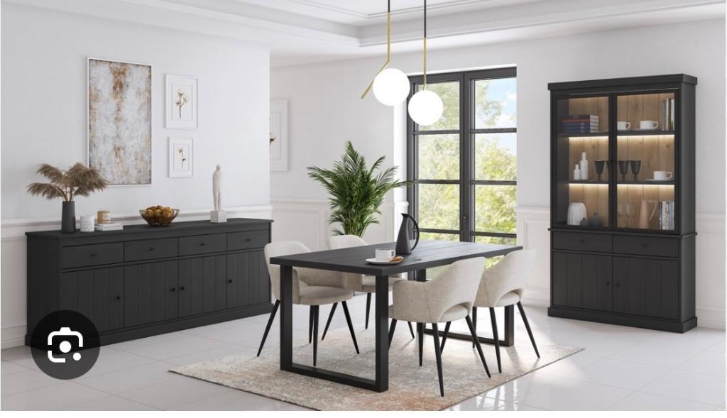 PROMOTİE #EETKAMER #COMPLETE #DRESSOIR #VITRINE #TAFEL STOEL, Ophalen of Verzenden, Nieuw