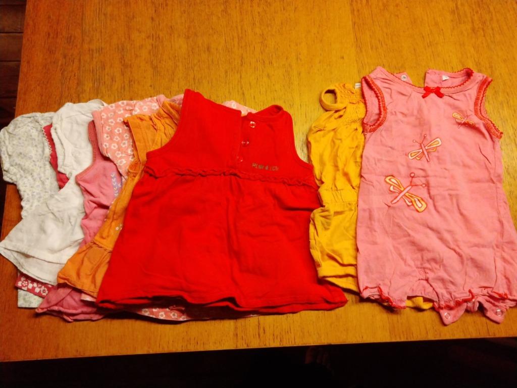 Groot pakket meisjes babykleding maten 62 en 68, Enlèvement ou Envoi, Utilisé, Taille 62