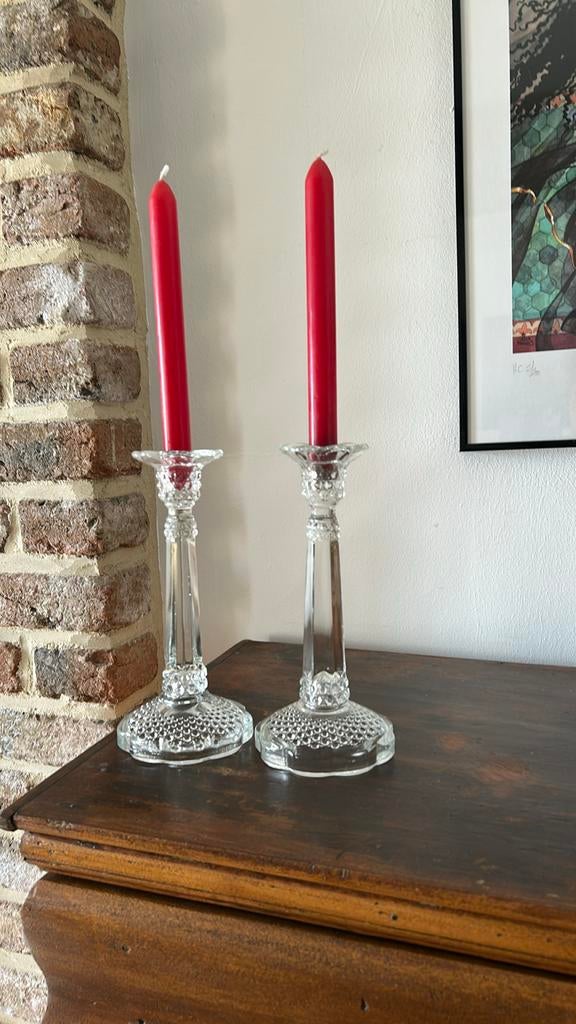 Bougeoir en verre, Enlèvement ou Envoi, Verre