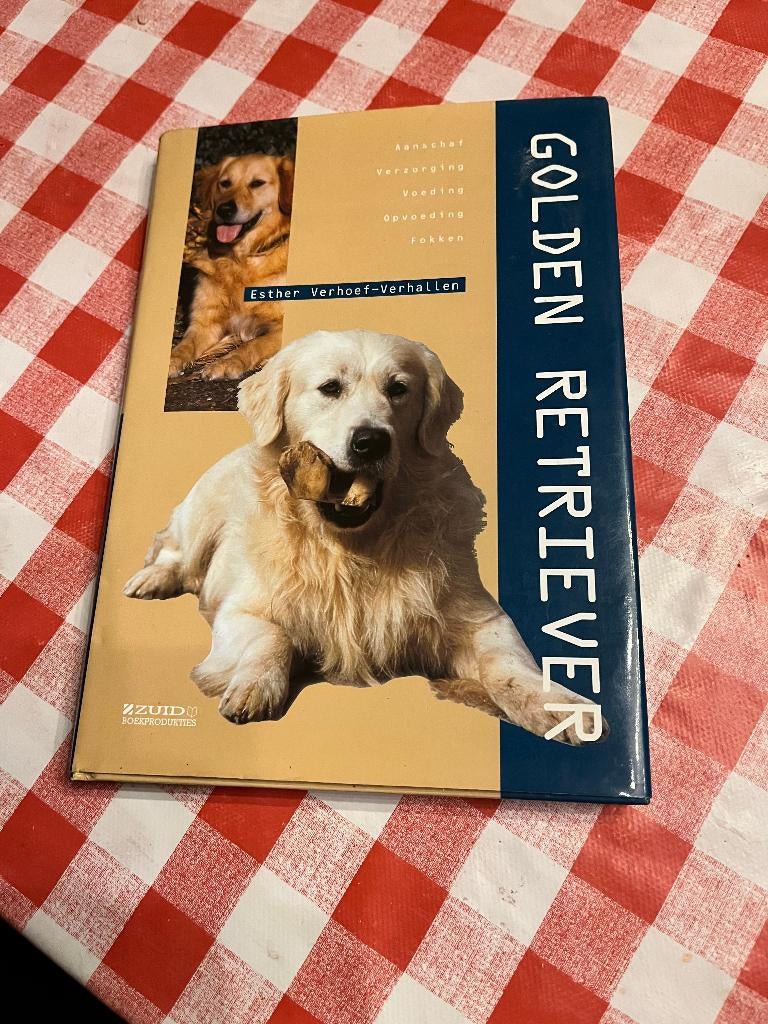 Golden Retriever Esther Verhoef-Verhallen, Enlèvement ou Envoi, Comme neuf, Chiens, Esther Verhoef