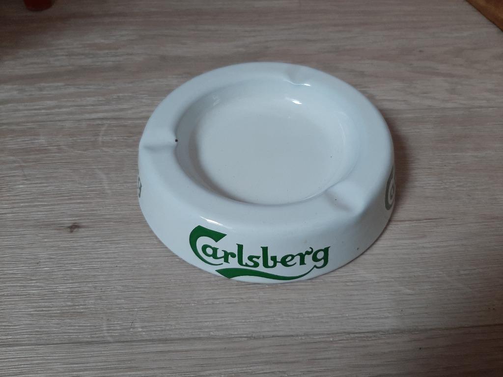 Asbak cendrier Carlsberg, Verzamelen, Ophalen of Verzenden, Zo goed als nieuw, Asbak
