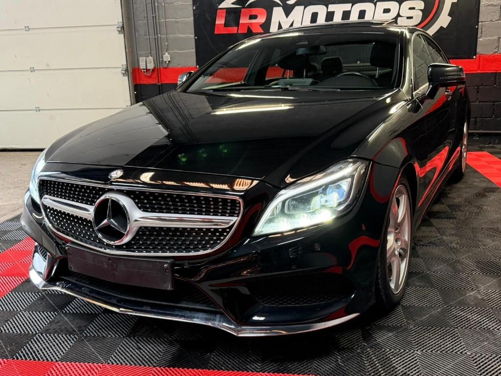 ** Mercedes CLS 220D // full options AMG**, Cuir, Achat, Entreprise, Noir