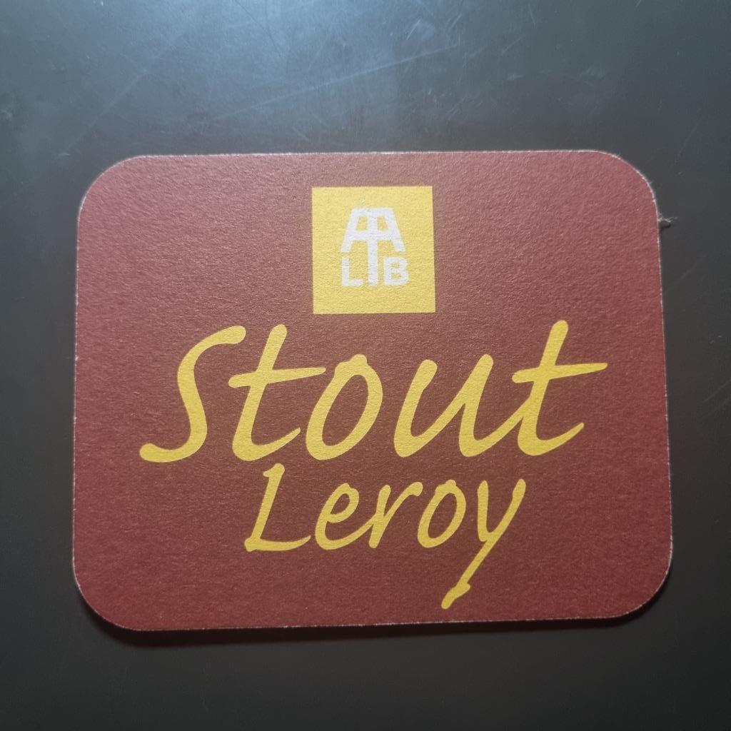 Sous Bock Stout Leroy, Verzamelen, Biermerken, Ophalen of Verzenden, Gebruikt, Viltje(s), Overige merken
