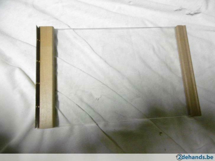 kastdeurtjes plexiglas en hout nieuw 18 stuks, Huis en Inrichting, Nieuw