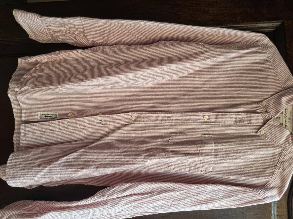 Herenhemd LOGG H&M regular maat S, Kleding | Heren, Overhemden, Ophalen of Verzenden, Zo goed als nieuw, H&M, Halswijdte 38 (S) of kleiner
