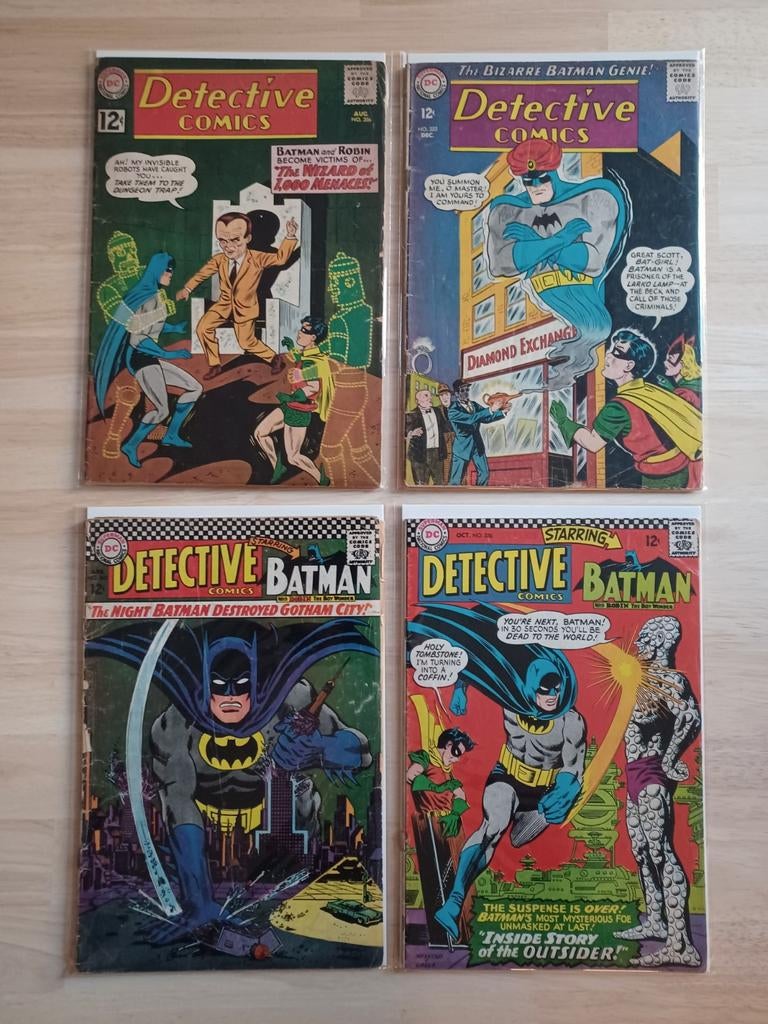 Batman comics 1962 - 1983, Enlèvement ou Envoi, DC comics, Utilisé, Plusieurs comics