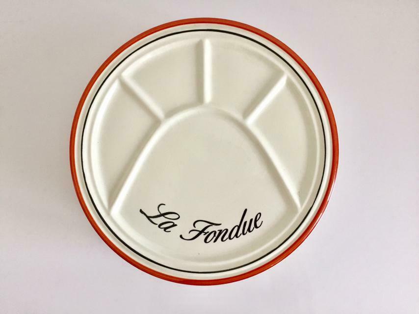 Fondue borden 6 stuks, Enlèvement, Neuf, Céramique, Assiettes(s)