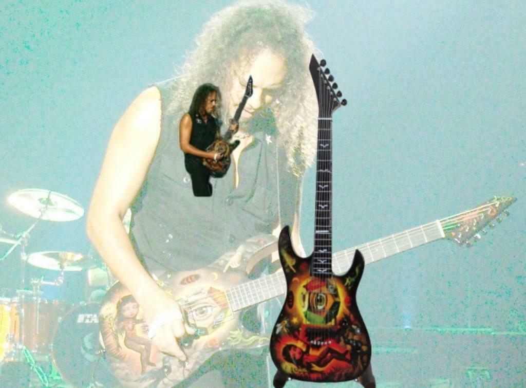 Gitaar ESP -EYE- KIRK HAMMETT - Metallica -, Ophalen of Verzenden, Nieuw, Instrument of Accessoires