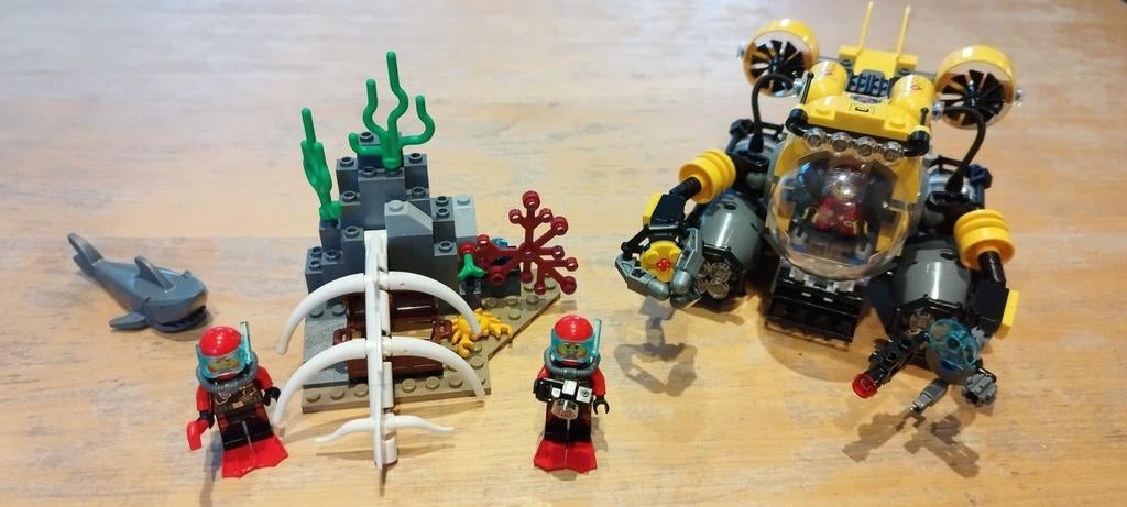 Lego City 60092 Deep Sea Explorers, Ophalen of Verzenden, Gebruikt, Complete set, Lego
