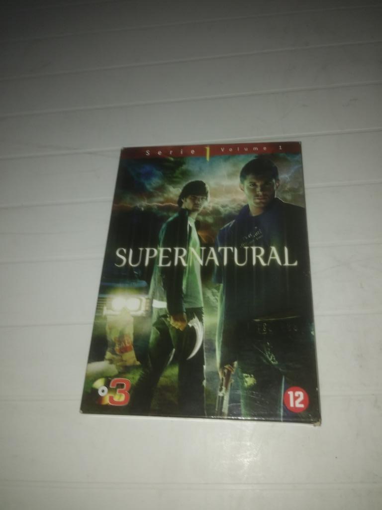 Supernatural serie 1 volume 1, fictie reeks met 3 DVD's, Vanaf 12 jaar, Ophalen of Verzenden, Zo goed als nieuw, Fantasy