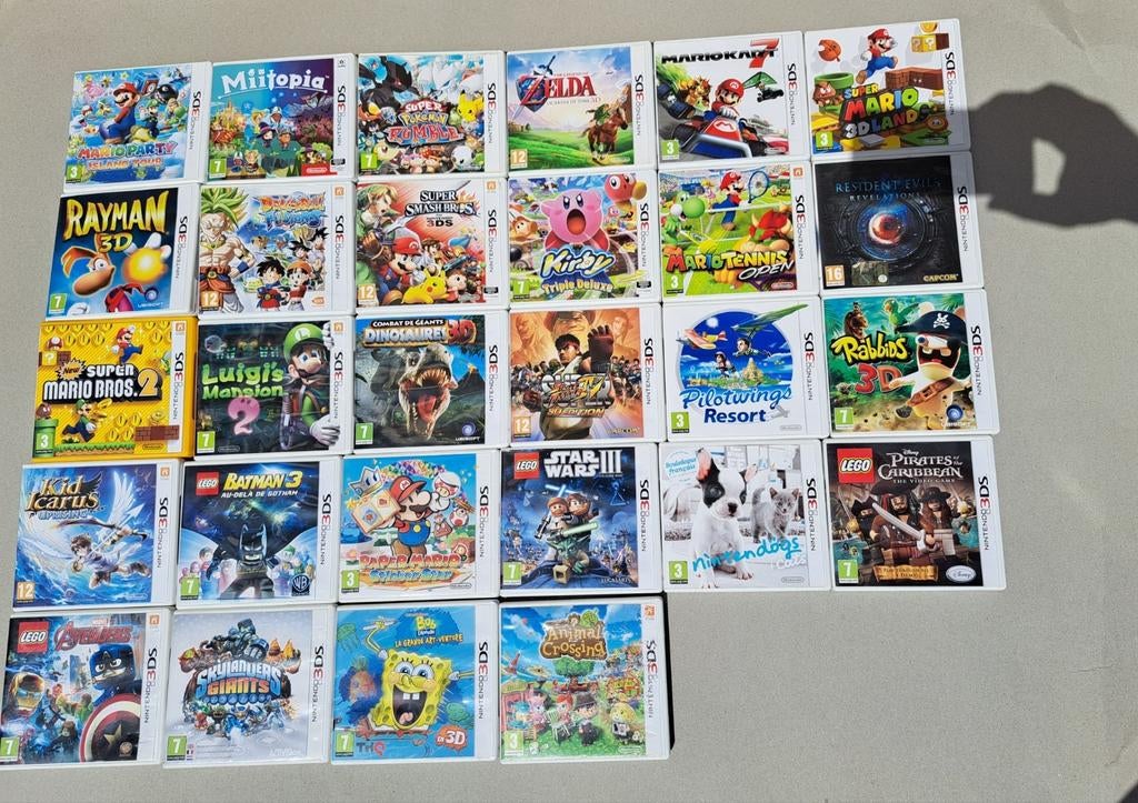 Diverse Nintendo 3ds-spellen. Per stuk verkocht.  Post voor, Ophalen of Verzenden, Zo goed als nieuw