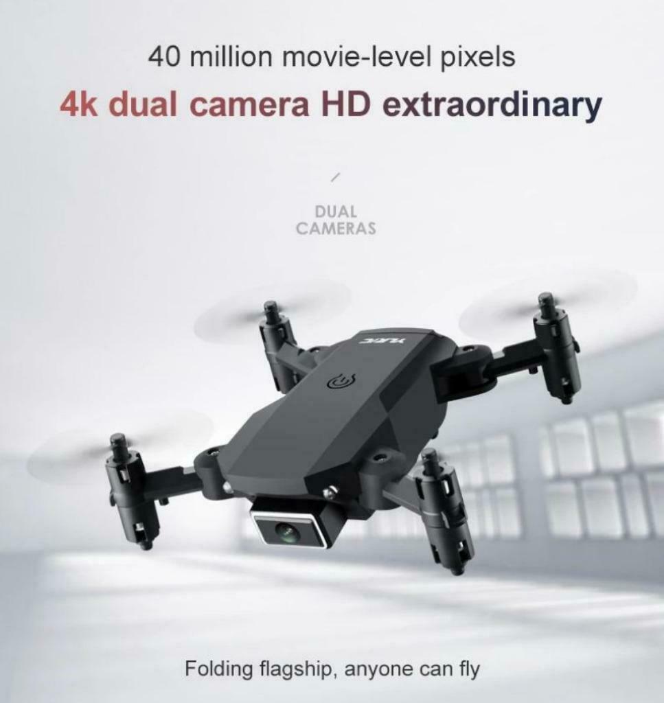 RC Mini Quadrocopter Drone Dual Camera Incl. 6 Vliegaccu's, Ophalen of Verzenden, Nieuw
