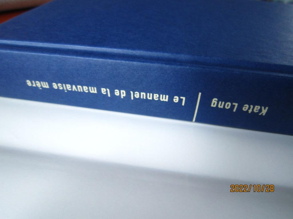 Livre "Le manuel de la mauvaise mère" de Kate Long, Envoi, Utilisé, Kate Long