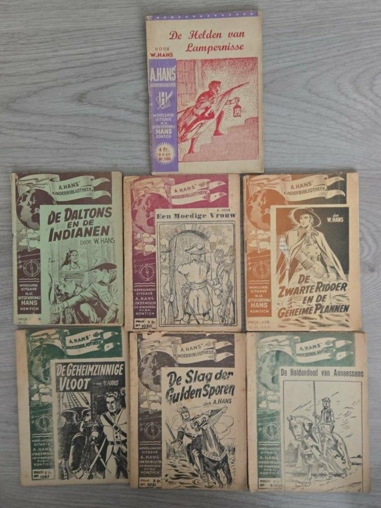 Kinderbibliotheek A. Hans 7 boekjes, Enlèvement ou Envoi, Andere