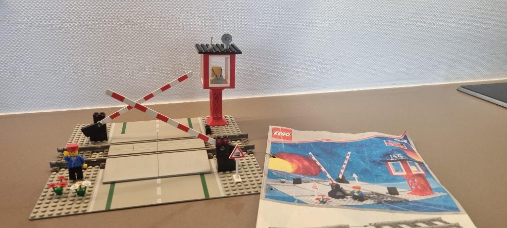 lego 4539 overweg 9v, Enlèvement ou Envoi, Utilisé, Ensemble complet, Lego