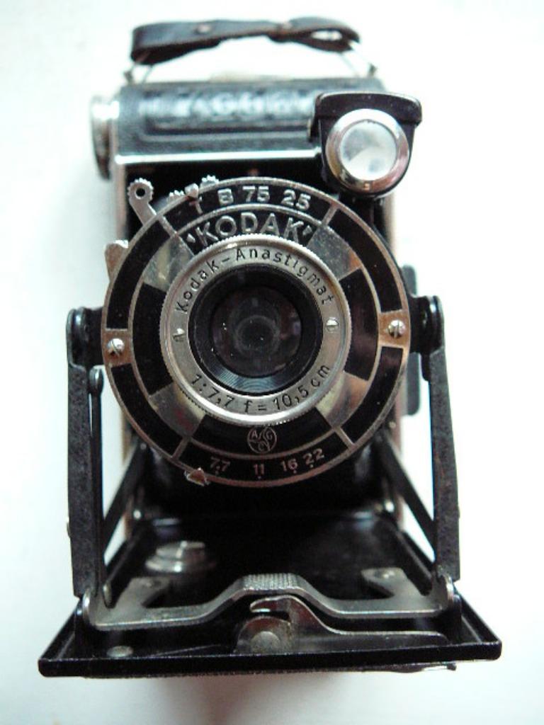 Kodak junior 620 anastigmat 7.7/10.5 cm oud fototoestel, Verzamelen, Ophalen of Verzenden, Fototoestel