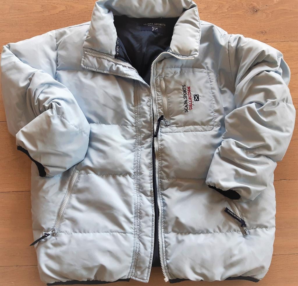 Donsjas van Scapa Sport, Kleding | Dames, Jassen | Winter, Ophalen of Verzenden, Gedragen, Maat 36 (S), Blauw