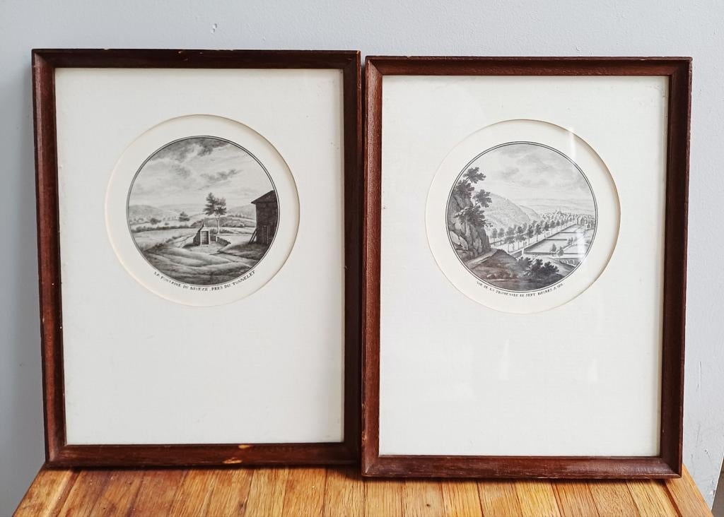 2 gravures belges, Enlèvement ou Envoi