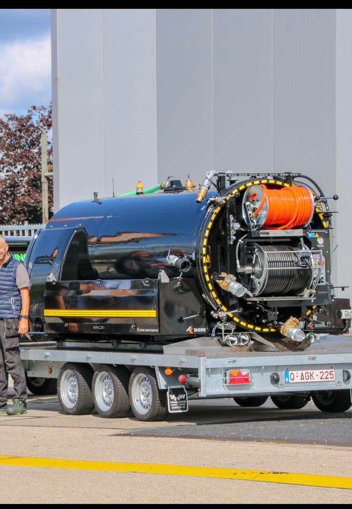 Ontstoppingsmachine, Ophalen, Zo goed als nieuw