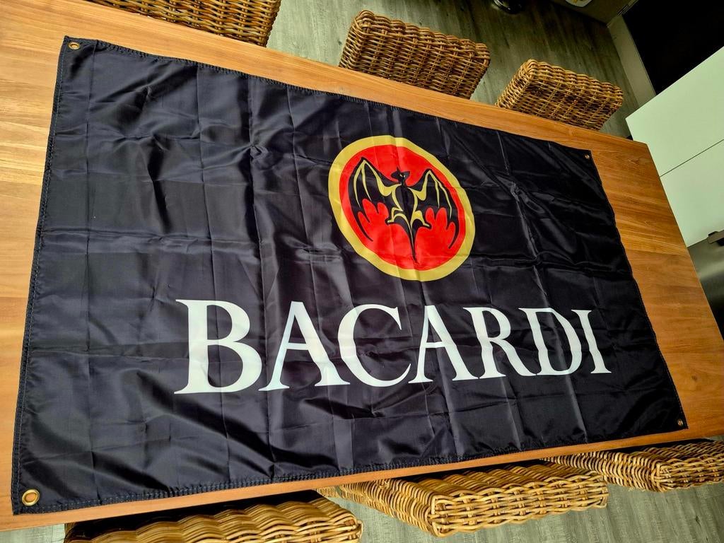 Bacardi vintage XL vlag, Collections, Marques & Objets publicitaires, Enlèvement ou Envoi