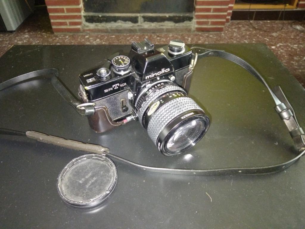 Minolta srt 101 noir, Enlèvement ou Envoi, Utilisé