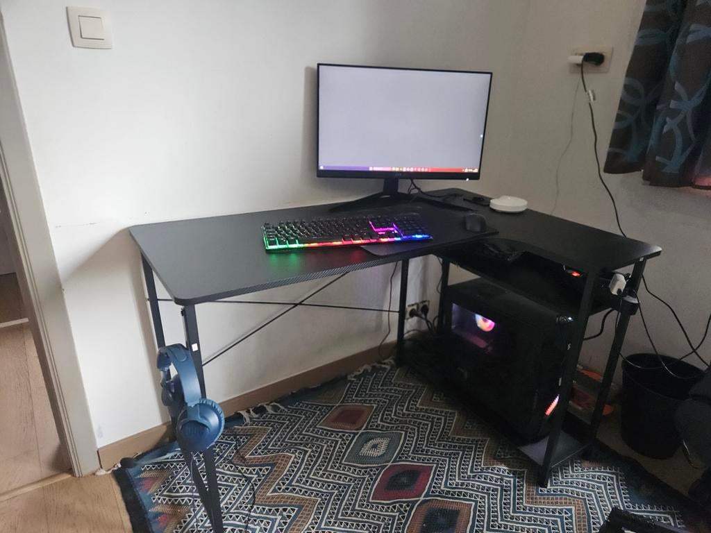 bureau gamer black NEUF!!! 120L*80P*74H, Enlèvement, Neuf
