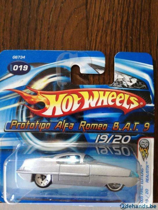 Alfa Romeo  B.A.T. 9  Prototipo  Hotwheels, Hobby en Vrije tijd, Ophalen, Nieuw, Auto
