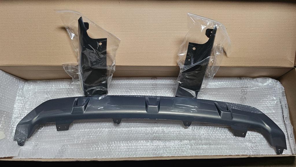 M - Diffuser  en bumper zijskirt achterbumper BMW X5 serie G, Auto-onderdelen, Ophalen, Gebruikt, -, Achter