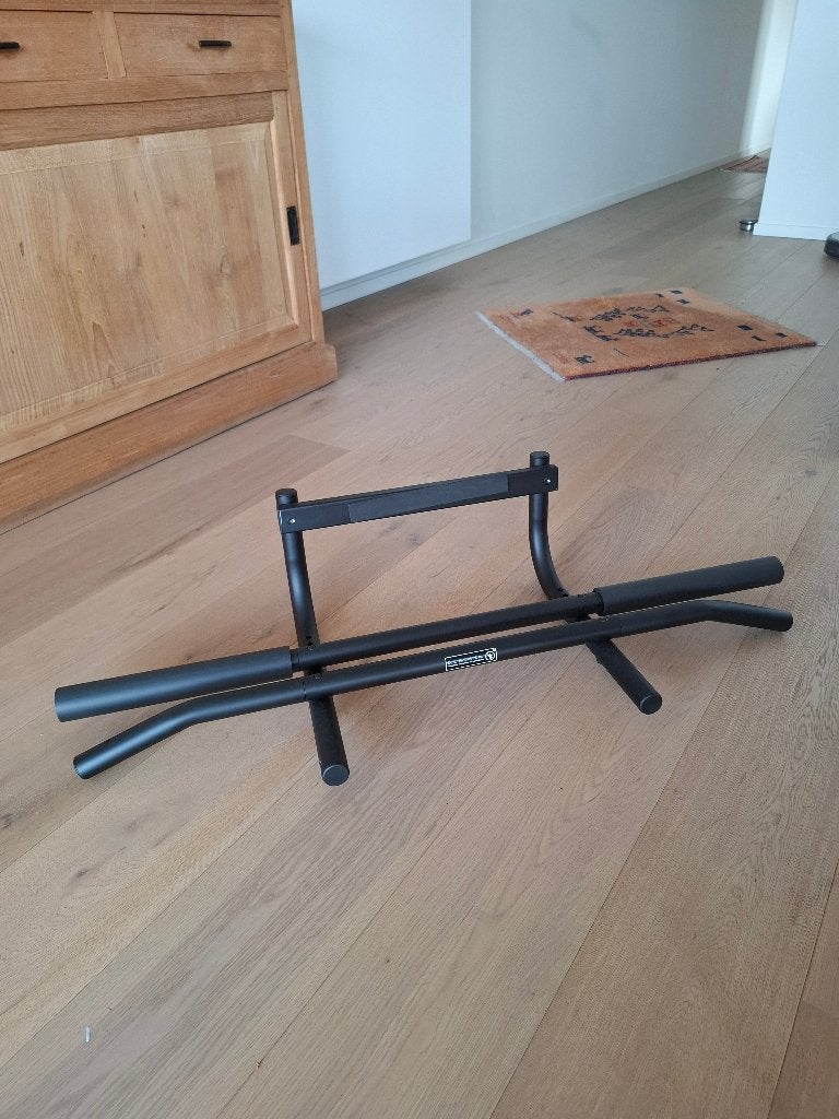 fitness pull up bar, Ophalen, Krachtstation, Zo goed als nieuw, Metaal