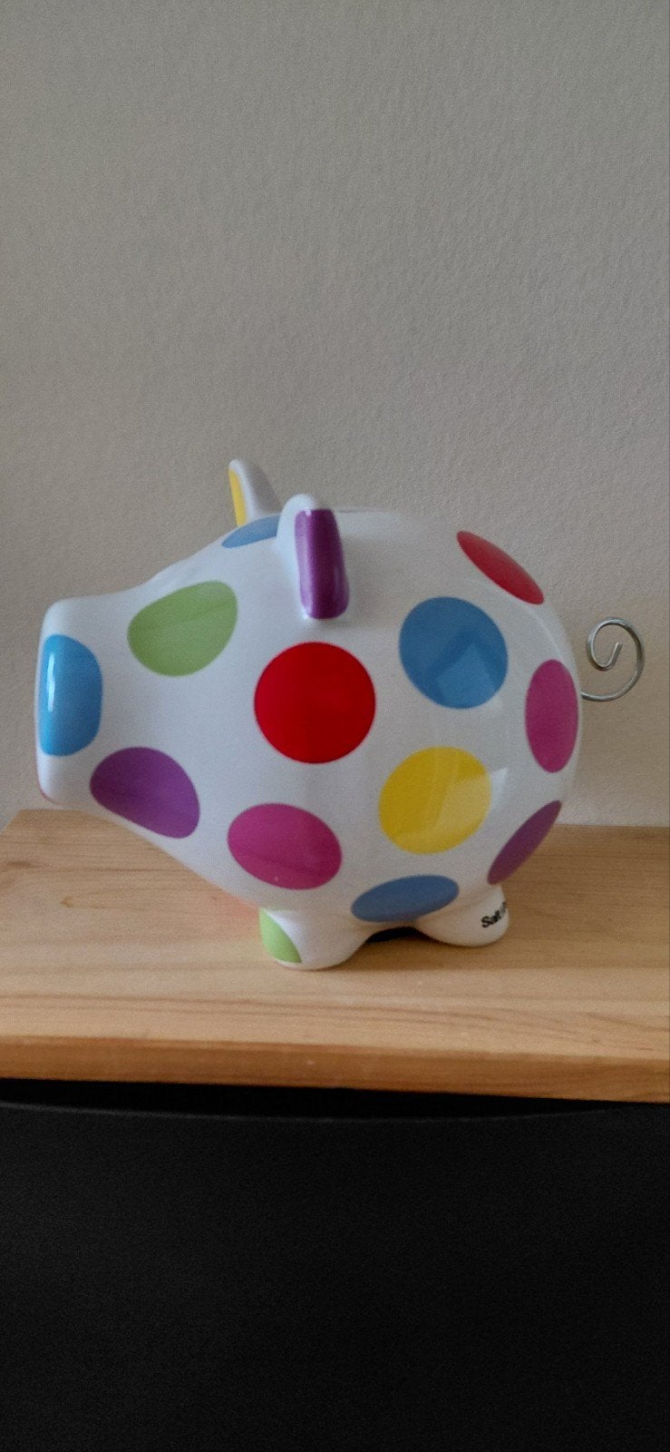 S&P "oink" serie spaarpot, Ophalen