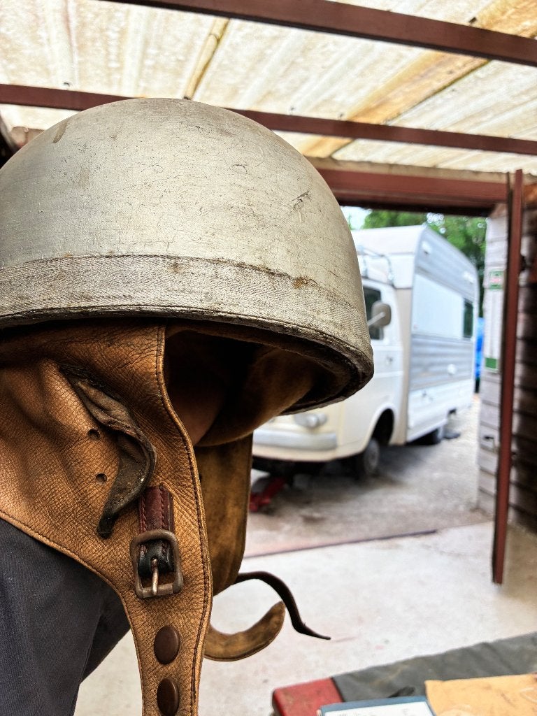Autoracehelm Cromwell jaren 50, Auto's, Oldtimers, Particulier, Te koop